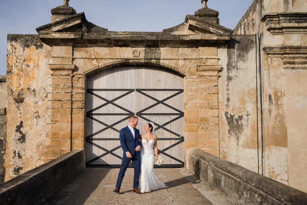destination elopement photographers in old san juan, puerto rico