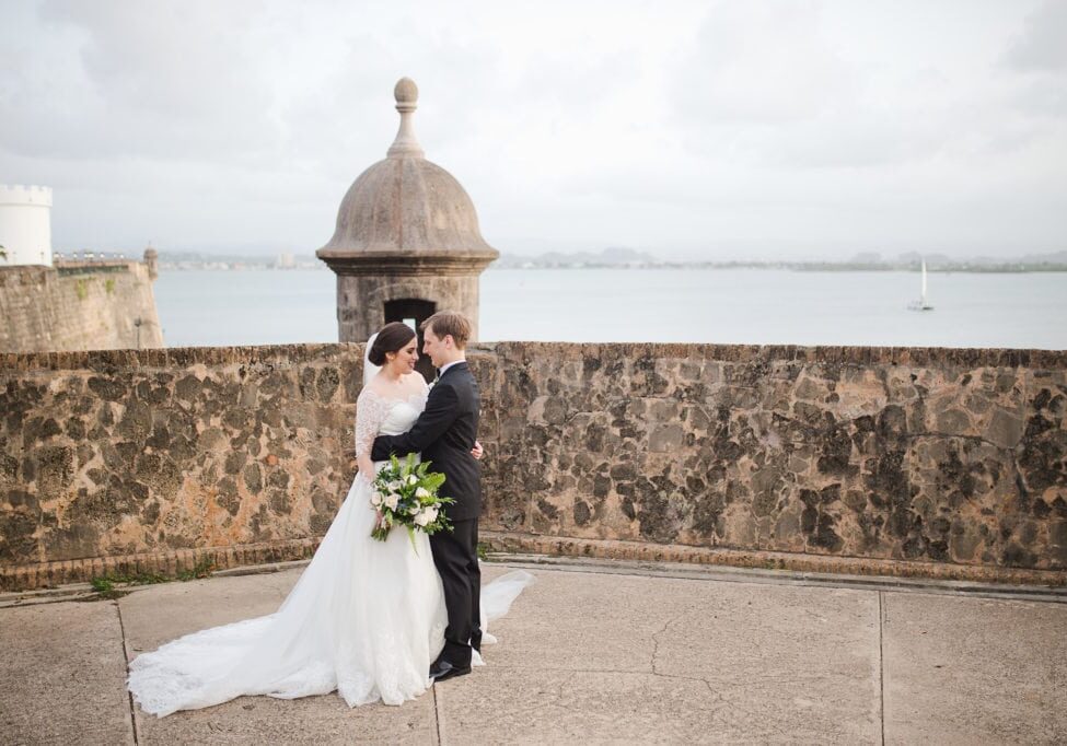destination wedding photography at Hotel El Convento in Old San Juan by Puerto Rico photographer Camille Fontanez