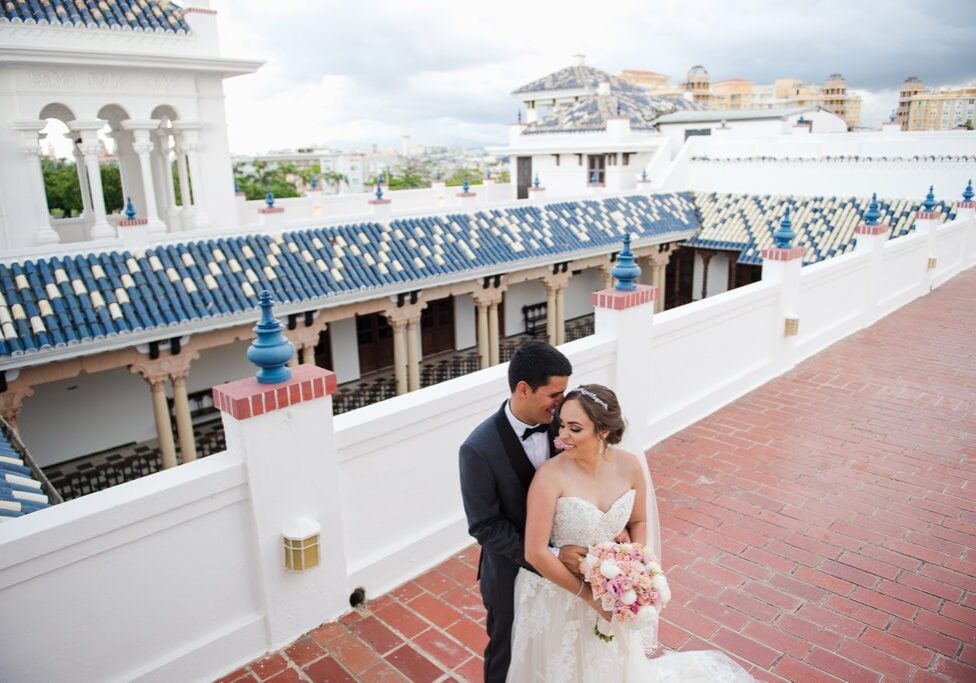fotografo de bodas en Casa de Espana Viejo San Juan