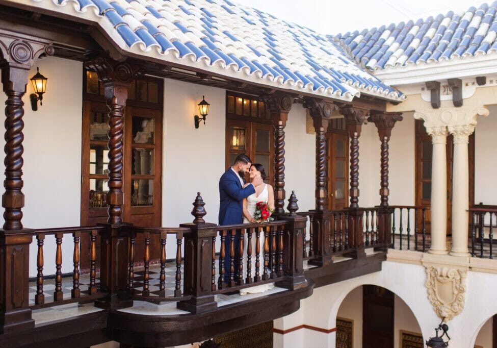 wedding photography in casa de espana in san juan puerto rico