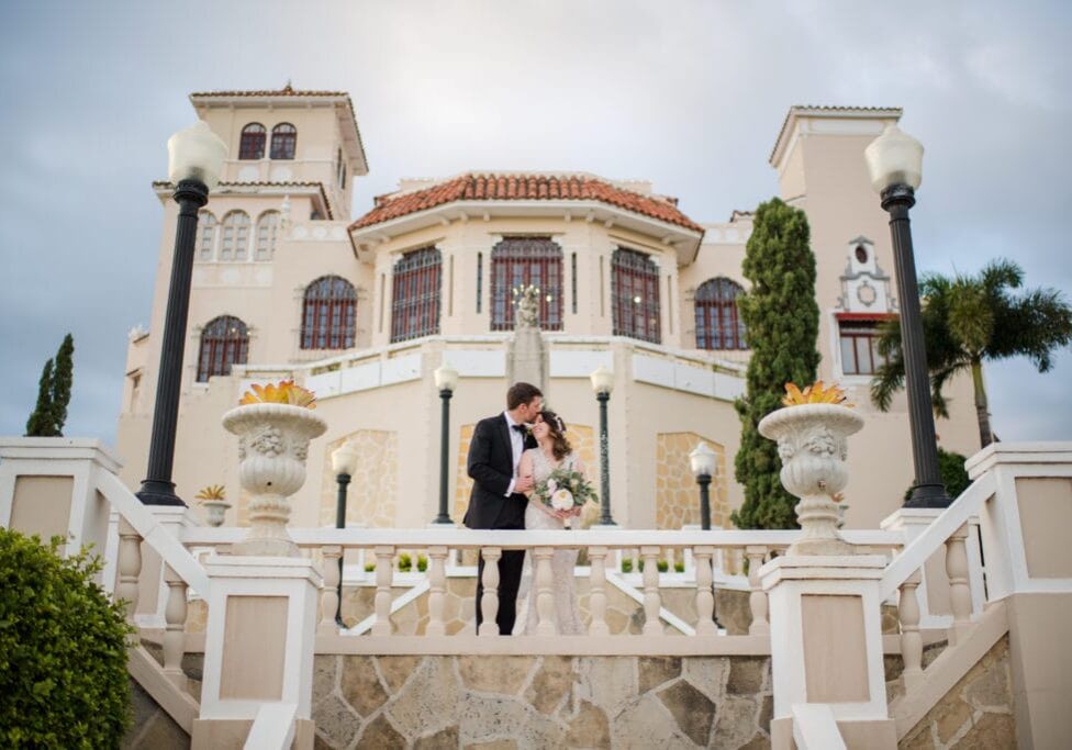 beautiful castillo serralles wedding photography by Camille Fontanez