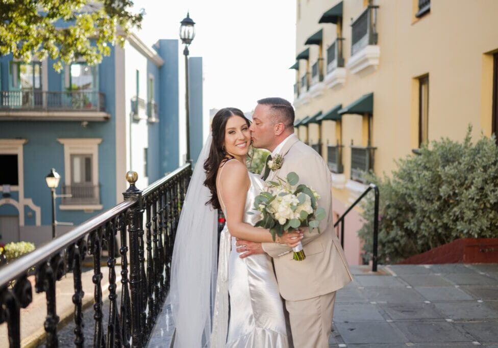 Timeless and Elegant: Wedding at Old San Juan's Cathedral • Get inspired by the timeless elegance of a destination wedding at Catedral San Juan Bautista and Hotel el Convento in Puerto Rico.