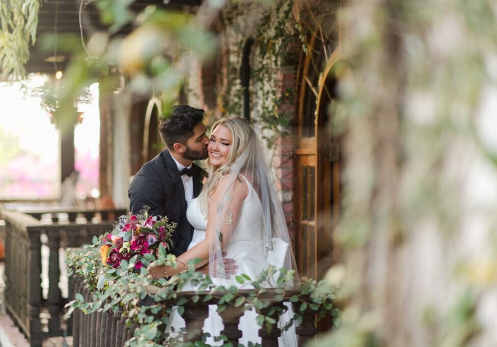 Experience the romance of a customized wildflower wedding at Hacienda Siesta Alegre with our two-day photography package. High school sweethearts capture their love story with vivid florals and beautiful decor.