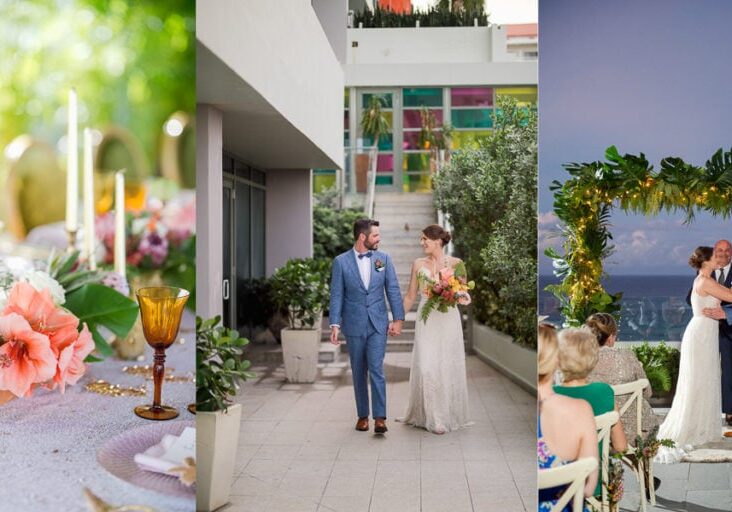 New Year's Eve destination wedding at La Concha Resort by Puerto Rico photographer Camille Fontz