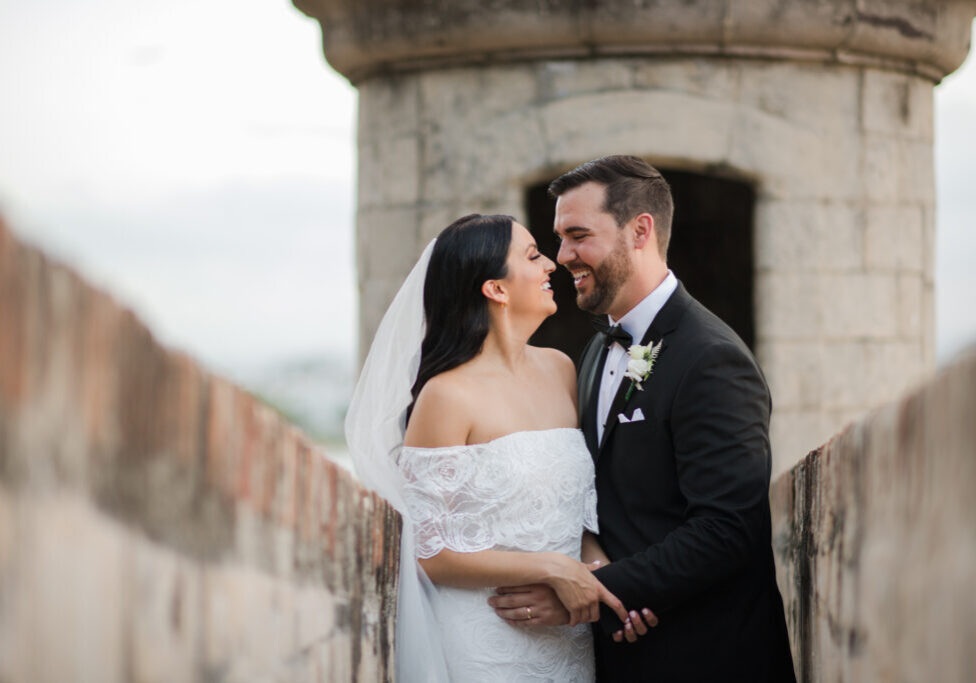 old san juan tropical wedding in the caribbean