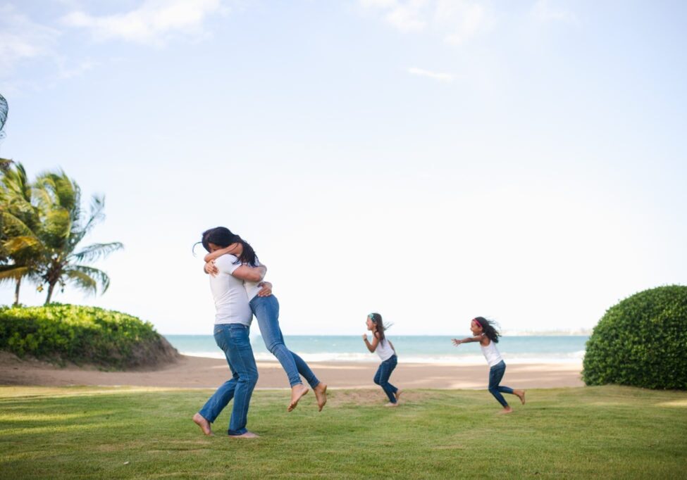 family session marriage proposal at St Regis Bahia Beach resort by Puerto Rico wedding photographer Camille Fontanez